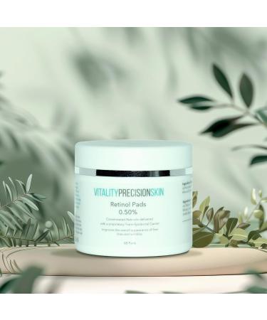 Vitality Precision Skin Retinol Pads 0.5% - 3 Month Supply for Youthful Skin | International Shipping Available - Buy Online on GoSupps.com