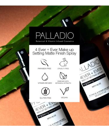 Palladio 4 Ever and Ever Make-Up Setting Spray | Long-Lasting Matte Finish 100ml | Secure Your Make-Up All Day - Buy Online on GoSupps.com