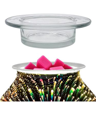 CLKONKA Replacement Wax Warmer Bowl - Durable Glass for Wax Melts - Fits Most Warmers - Round Shape - Ideal for Home Fragrance - Buy Online on GoSupps.com
