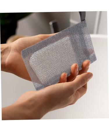 Healeved 8 Pcs Soap Soap Holder Bathing Soap Bar Soap Soap Grey Nylon Fiber - Buy Online on GoSupps.com