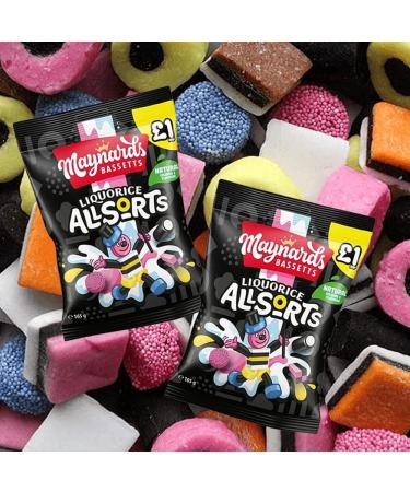 Liquorice Sweets Bag 165g - Pack of 2 - Wonderful mix of sweets - Buy Online on GoSupps.com