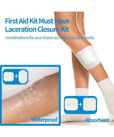 Emergency Laceration Closures - Zipstitch Wound Closure Device (4 Set) | Easy Use No Stitches Ideal for Home & Outdoors - Buy Online on GoSupps.com