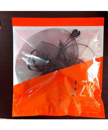 Jzk Vintage Flower Fascinator Headband & Clip - Elegant Spring Hair Accessories for Weddings & Cocktail Parties (Black Veil) - Buy Online on GoSupps.com