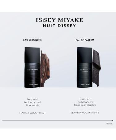 Issey Miyake Nuit D Issey for Men Eau De Toilette Spray 2.5 Fluid Ounce Fruity 2.5 Fl Oz (Pack of 1) - Buy Online on GoSupps.com