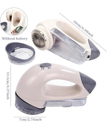 High-Quality Fabric Shaver for Clothing | Sweater Pill Remover with Storage Box & 3 Gear Lint Remover (No Battery - Buy Online on GoSupps.com