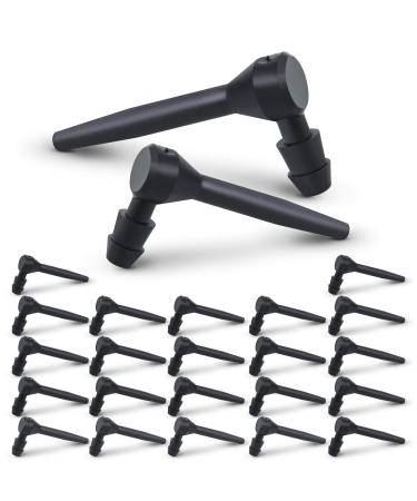 GORNORVA 24 PCS Maple Syrup Taps,Maple Sap Taps Maple Sugaring Spiles Plastic Maple Syrup Tree Tapping Spiles Sprouts for Maple Birch Syrup Supplies Maple Taps(24PCS)