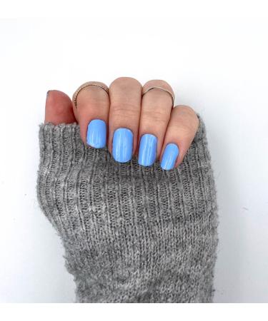 Fairy Nail Solid Blue Nail Foils | 16 Nail Stickers for Perfect At-Home Manicure - Buy Online on GoSupps.com