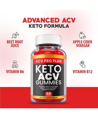 Acv Pro Plan Keto Gummies - Official Formula Vegan - Acv Pro Plan Keto Acv Gummies with Apple Cider Vinegar Vitamin B12 B6 Beet Root Juice Weight Shark Loss Tank Pomegranate Juice (60 Gummies) - Buy Online on GoSupps.com
