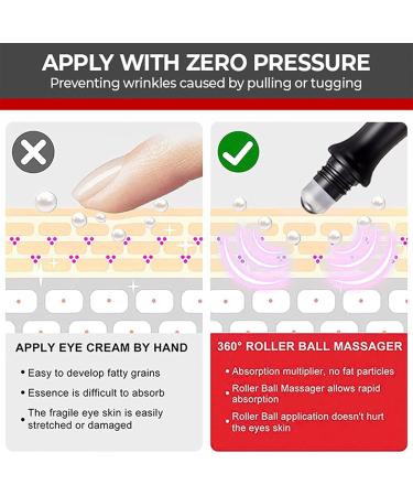 Time Eraser Oil Time Eraser Oil Castor Oil Time Eraser Roller Time Eraser - Under Eye Roller Time Eraser Eye Roller Reduce Wrinkles 360 (3pcs) - Buy Online on GoSupps.com