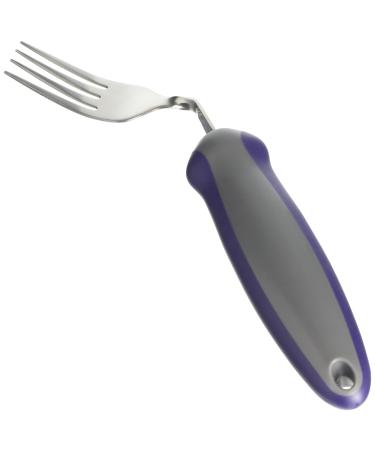 Performance Health Newstead Right Handed Fork (Eligible for VAT relief in the UK) Right Handed Fork (Eligible for VAT relief in the UK) Adaptive Dining Aid Utensil for Elderly Disabled Parkinson's Disease & Arthritis Eat Easier Right Handed Fork Single