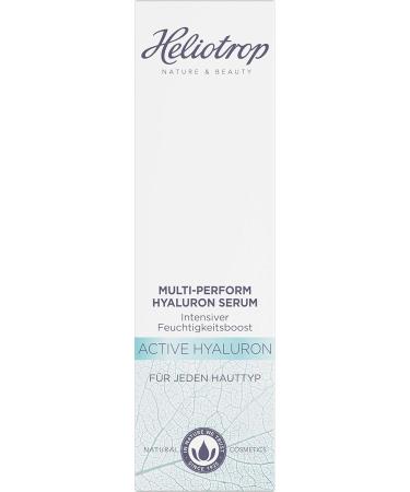 LOGOCOS Heliotrop Antiaging facial serum for dry skin vegan natural cosmetics facial care with natural hyaluronic acid intensive moisture boost multiperform serum Active Hyaluronon - Buy Online on GoSupps.com