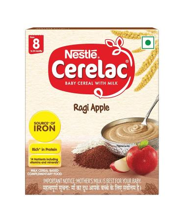 Generic Baby Cereal With Milk Ragi Apple From 8 To 24 Months 300G