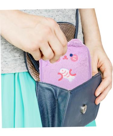 Healeved 3-Storage Plush Wallet Bag for Women's Menstrual Products - High Capacity & Stylish Design - Buy Online on GoSupps.com