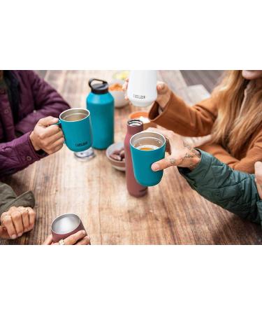 CamelBak Horizon 12 oz Camp Mug - Insulated Stainless Steel - White - Buy Online on GoSupps.com