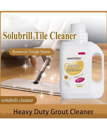 Solubrilho Tile Cleaner Powerful Decontamination Floor Tub and Tile Cleaner Multipurpose Cleaner Removes Dirt & Grime Shower(2PCS) - Buy Online on GoSupps.com