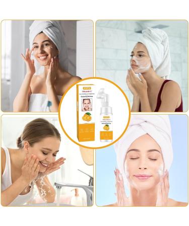  bellv Foaming facial cleanser with vitamin C powerful and brightening facial cleanser - Facial cleanser for most skin types - Facial cleanser for women - Buy Online on GoSupps.com