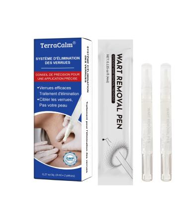 Stylo anti-verrues 2Pcs (4ml) pour le corps et les mains convient tous les types de peau