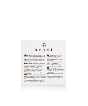 Avant Velvety Rose Sugar Scrub for Lips - Nourishing Lip Exfoliator | 10ml - International Shipping Available - Buy Online on GoSupps.com