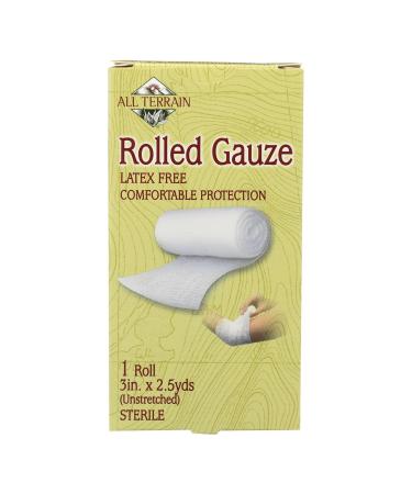All Terrain Rolled Gauze Latex Free - 1 Roll