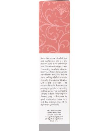 Body Mist Enriched with Organic Ingredients Naturally Free From Parabens Hormones. Ideal as a mid-day moisturizing lift to rejuvenate your body. 120ml - Buy Online on GoSupps.com