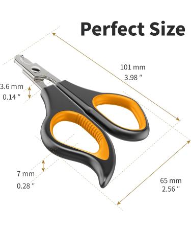 Claw Scissors for Cats - Stainless Steel Nail Cutter | Safe & Durable Design for Kittens & Small Animals - Buy Online on GoSupps.com