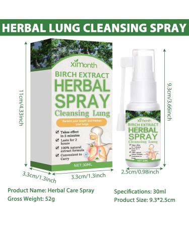 Herbal Lung Cleaning Spray - 3 x 30ml | Our-Lyard Herbal Repair Spray for Lung Health - Buy Online on GoSupps.com