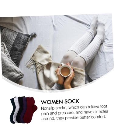 minkissy 10 Pairs Gel Ripstop Socks Cracked Heel Socks Silicone Heel Pad Hard Stockinette Spa Soften Socks Dry Cracked Socks Women s Socks Repair Socks Miss Pure Cotton Moisturizing - Buy Online on GoSupps.com