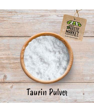 500g Pure Taurine Powder - 99.9% Pure - No Additives - Muscle Building Amino Acid - International Shipping Available - Buy Online on GoSupps.com