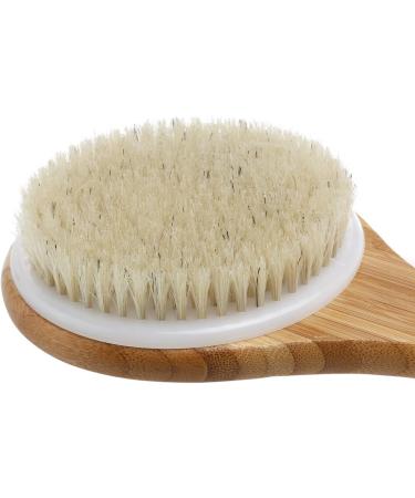 ULTNICE Long Handle Bath Brush - Body Brush for Shower & Bath | International Shipping Available - Buy Online on GoSupps.com
