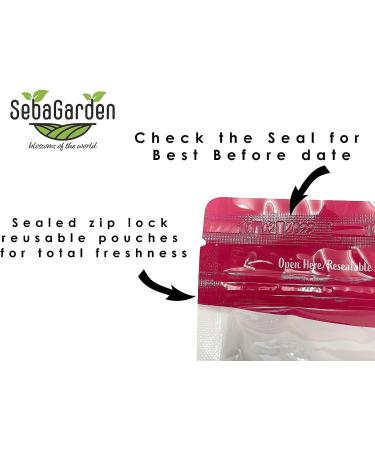 Seba Garden GMO FREE Popcorn Kernels from Argentina - 1kg (Pack of 1) | Resealable Ziplock Bag - Buy Online on GoSupps.com