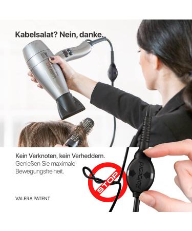 Valera Swiss Silent Jet 8600 Professional Hair Dryer - 2400W AC Motor 3 Heat Settings Ion Generator Platinum Colors - Buy Internationally - Buy Online on GoSupps.com