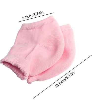 Buy Gel Socks for Moisturizing Dry Skin | Heel & Elbow Gel Sleeves for Athletes Workers & Seniors | Huaxingda - Buy Online on GoSupps.com