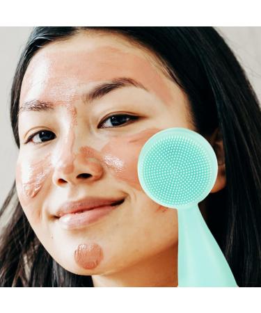 POPETPOP Silicone Face Brush Home Accessory Wash Face Brush Face Exfoliating Brush Facial Accessory Multi-Function Facial Brush Convenient Face Brush Clean Detergent Silica Gel - Buy Online on GoSupps.com