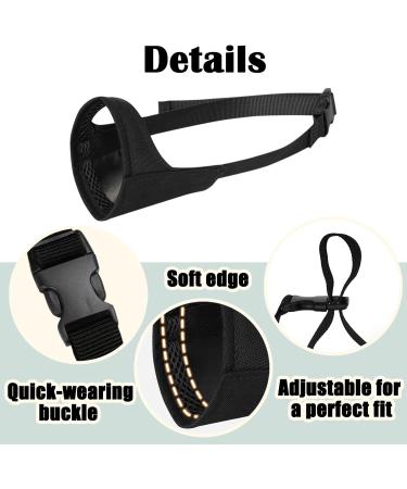 Soft Muzzle for Short Snout Dogs | Durable Muzzles for Small to Large Breeds - Chihuahua Shih Tzu American Bulldogge Pitbull - Perfect for Walks & Fur Care - Buy Online on GoSupps.com