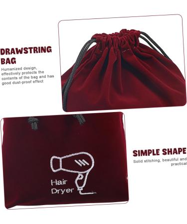 FOMIYES 2pcs Drawstring Pockets Hair Dryer Bag Pouch Drawstring Bags Packaging Bags Bags Blow Dryer Bag Hair Dryer Organizer Wrapping Bags Hairdryer Bag Drawstring Hair Dryer Storage 30.00X26.50X0.10CMx2pcs As Shownx2pcs - Buy Online on GoSupps.com