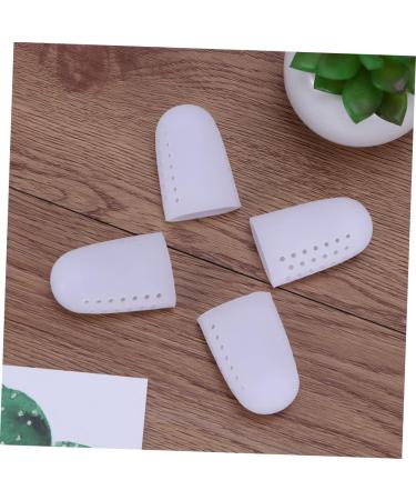 Hemoton Silicone Toe Sleeves - 2 Pairs, Breathable Big Toe Protectors for High Heels - White Size 2 - Buy Online on GoSupps.com