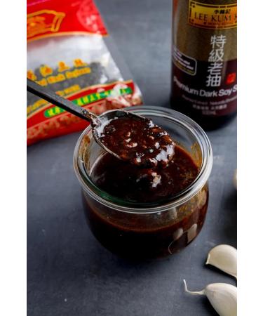 Lee Kum Kee Black Bean Garlic Sauce in Jar for Stir Fry Marinade Cooking 368g (Pack of 3) - Buy Online on GoSupps.com