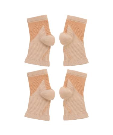 Healifty 2 Pairs Ankle Support Socks Sprain Proof Ankle Covers Sports Ankle Socks Sports Ankle Protectors Ankle Braces Ankle Support Covers Ankle Support Sleeves M