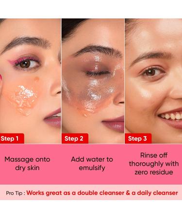 D & K Strawberry Dew Cleansing Balm | Non-Greasy Makeup Remover & Face Scrub | Clean & Dewy Skin | All Skin Types | 70ml (2.3 Oz - Buy Online on GoSupps.com