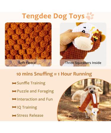 Intelligence Dog Toys for All Sizes | Plush Sniffing & Engaging Toys for Puppies & Adult Dogs - Shop Now! - Buy Online on GoSupps.com