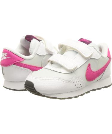 NIKE Boy's Md Valiant Btv Gymnastics Shoe - 1 UK, Pure Platinum/Pink/Smoke Grey - Buy Online on GoSupps.com