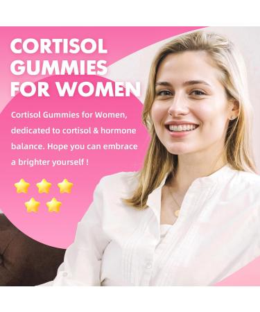 Cortisol Gummies for Women Cortisol Supplements Gummies with Magnesium Ashwagandha Rhodiola Rosea and L-theanine Complex for Relaxation and Focus Zzz Support Raspberry Flavor 60 Count 60 Count (Pack of 1) - Buy Online on GoSupps.com