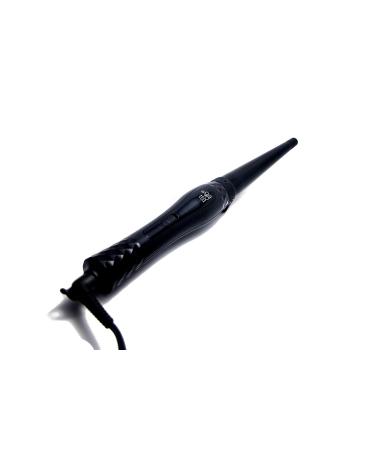 Ceramic Tapered Curling Iron with 360-Degree Swivel Cord Clipless Hair Curler 1-Inch to 1/2-Inch Heat Fast for Amazing Curls Lightweight Easy-to-Use