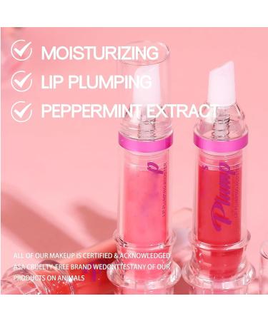 Buy Lip Plumping Booster | Spicy Lip Lipstick & High-Shine Lifter Gloss - Hydrating & Volumizing Lip Makeup - Buy Online on GoSupps.com