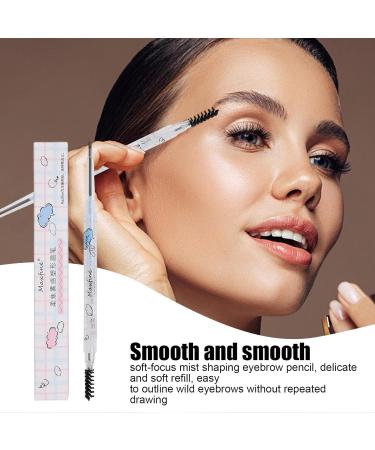 Eyebrow Pencil Eyebrow Makeup | Eyebrow Makeup for Strong Shape and Silky Color Double Head Design Eyebrow Pencil for Parties and Daily Use Pochy 05 Gray Brown - Buy Online on GoSupps.com