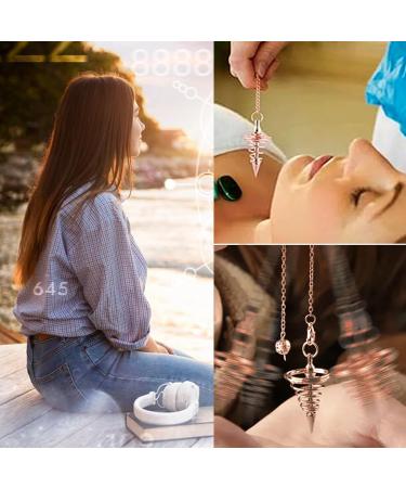 2-Pack Esoteric Pendulum Set for Reiki Healing | Radiesthesia Pendulums for Energy Therapy & Protection - Buy Online on GoSupps.com