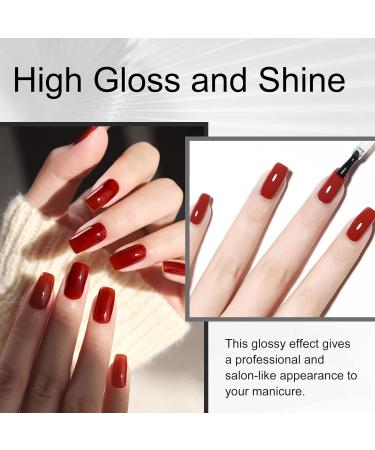 CANNI 16ml No Wipe Gel Top Coat - High Gloss & Long Lasting UV LED Nail Polish for DIY & Salon Manicure - Buy Online on GoSupps.com
