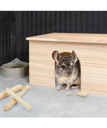 Niteangel Natural Timothy Hay Sticks Timothy Molar Rod for Rabbits Chinchillas Guinea Pigs and other small animals (soft bamboo) - Buy Online on GoSupps.com