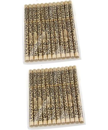 Balacoo 2pcs Set 12pcs Eyebrow Pen Waterproof Eyebrow Pencil Eyebrow Powder Leopard Print 1 count (Pack of 1) As Shownx2pcs - Buy Online on GoSupps.com