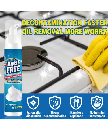 Bubble Cleaner Foam Spray Kitchen Cleaner Foaming Heavy Oil Stain Cleaner Powerful Stain Removing Foam Cleaner Grease Stain Removal All Purpose Kitchen Bubble Cleaner for Kitchen - Buy Online on GoSupps.com